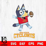 Iowa State Cyclones Bluey Sport Football Svg Eps Dxf Png File,NCAA Svg Files,Bluey svg ,Digital Download ,Instant Download, Cricut File