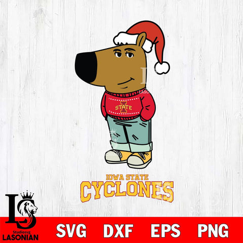 Iowa State Cyclones Chill Guy Christmas Svg Eps Dxf Png File,NCAA Svg Files,Chill Guy svg ,Digital Download ,Instant Download, Cricut File