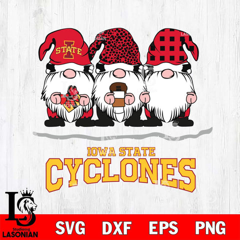 Iowa State Cyclones Gnomes Coffee Svg Eps Dxf Png File, Digital Download, Instant Download