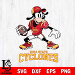 Iowa State Cyclones Goofy Disney, Svg Eps Dxf Png File, Digital Download