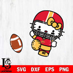 Iowa State Cyclones Hello Kitty sport 12 Svg Eps Dxf Png File, NCAA svg, Digital Download, Instant Download