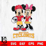 Iowa State Cyclones Mickey Minnie Mouse Helmet Svg Eps Dxf Png File, NCAA svg , File Cut , Digital Download , Instant Download, Cut Svg Files