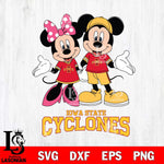 Iowa State Cyclones Mickey Minnie Mouse Sport Svg Eps Dxf Png File, NCAA svg , File Cut , Digital Download , Instant Download, Cut Svg Files