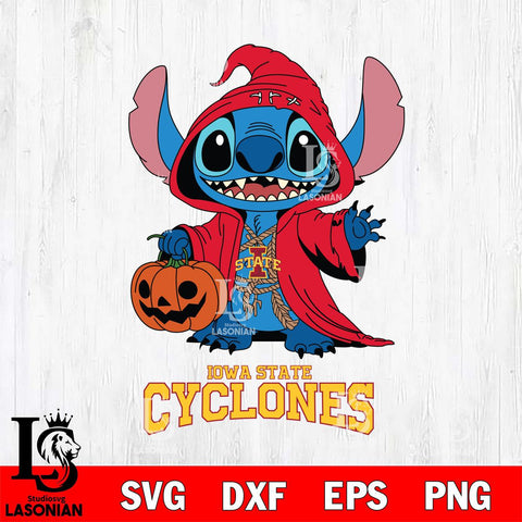 Iowa State Cyclones Stitch Horror Svg Eps Dxf Png File, NCAA svg, Digital Download, Instant Download