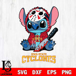 Iowa State Cyclones Stitch Jason Voorhees Svg Eps Dxf Png File, NCAA svg, Digital Download, Instant Download