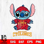 Iowa State Cyclones Stitch Mummy Svg Eps Dxf Png File, NCAA svg, Digital Download, Instant Download