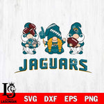 Jacksonville Jaguars 3 Gnomes Football Svg Eps Dxf Png File, Digital Download, Instant Download