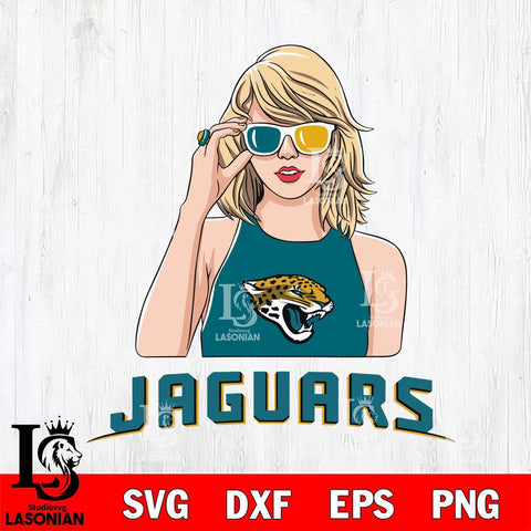 Jacksonville Jaguars And Taylor Swift Fan Svg Eps Dxf Png File, Digital Download, Instant Download