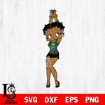 Jacksonville Jaguars Betty Boop Love SVG Svg Eps Dxf Png File, Digital Download, Instant Download