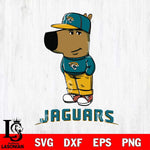 Jacksonville Jaguars Chill Guy Svg