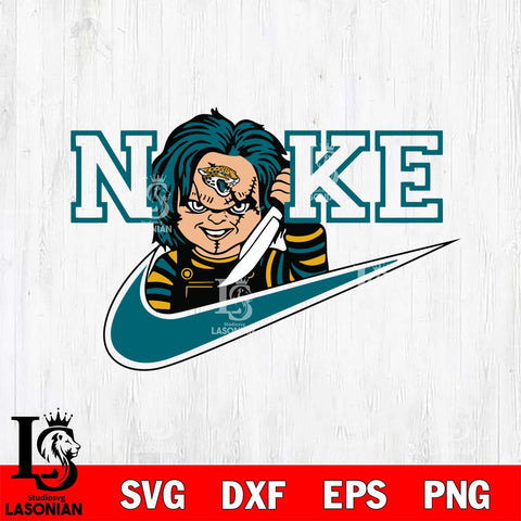 Jacksonville Jaguars Chucky Nike Svg Eps Dxf Png File, Digital Download, Instant Download