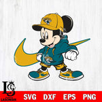 Jacksonville Jaguars Cool Mickey Mouse Svg Eps Dxf Png File, Digital Download, Instant Download