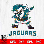 Jacksonville Jaguars Dabbing Santa Claus Ugly Christmas Svg Eps Dxf Png File,NFL Svg Files,Digital Download,Sublimation,Instant Download