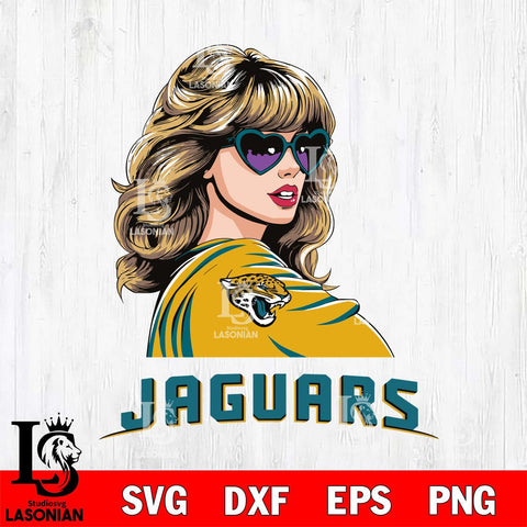 Jacksonville Jaguars Fan And Taylor Swift Fan Svg Eps Dxf Png File, Digital Download, Instant Download