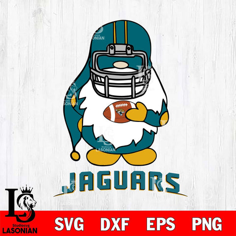 Jacksonville Jaguars Gnomes Christmas Svg Eps Dxf Png File, Digital Download, Instant Download