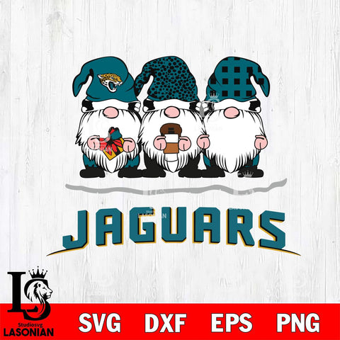 Jacksonville Jaguars Gnomes Coffee Svg Eps Dxf Png File, Digital Download, Instant Download