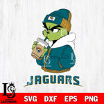 Jacksonville Jaguars Grinch Bougie Christmas Svg Eps Dxf Png File,Cricut svg files, Digital Download, Instant Download