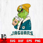 Jacksonville Jaguars Grinch Bougie Football Svg Eps Dxf Png File, Digital Download, Instant Download