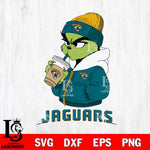 Jacksonville Jaguars Grinch Bougie Sport Svg Eps Dxf Png File, Digital Download, Instant Download