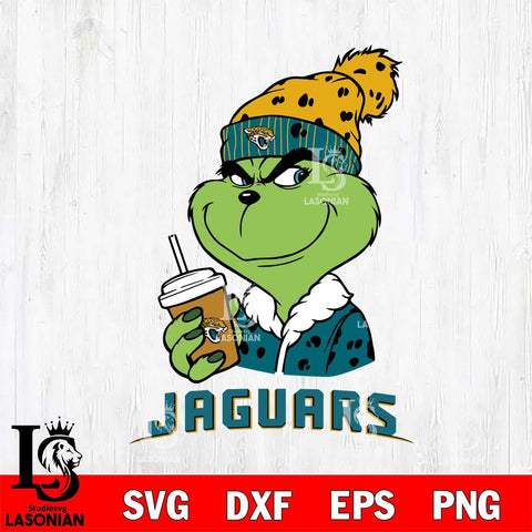 Jacksonville Jaguars Grinch Christmas hat Svg Eps Dxf Png File, Digital Download, Instant Download