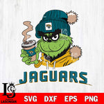 Jacksonville Jaguars Grinch Cofffe Hoodie Svg Eps Dxf Png File,Cricut svg files, Digital Download, Instant Download