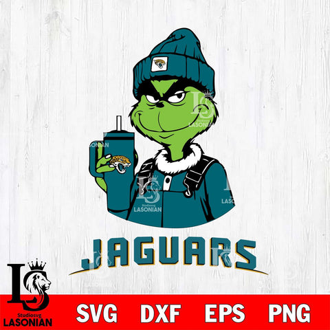 Jacksonville Jaguars Grinch Football Christmas Svg Eps Dxf Png File,Cricut svg files, Digital Download, Instant Download