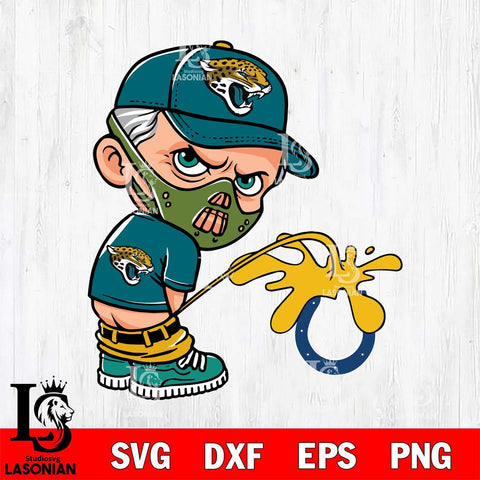 Jacksonville Jaguars Hannibal Lecter Piss On Indianapolis Colts Svg Eps Dxf Png File, Digital Download, Instant Download