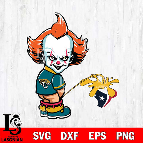 Jacksonville Jaguars IT Piss On Houston Texans Svg Eps Dxf Png File, Digital Download, Instant Download