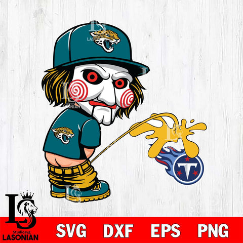 Jacksonville Jaguars Jigsaw Piss On Tennessee Titans Svg Eps Dxf Png File, Digital Download, Instant Download