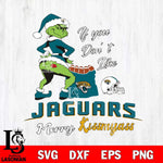 Jacksonville Jaguars Merry kissmyass grinch Svg Eps Dxf Png File,NFL Svg Files,Digital Download,Sublimation,Instant Download