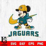 Jacksonville Jaguars Mickey Mouse NIKE, Svg Eps Dxf Png File, Digital Download