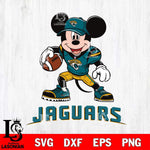 Jacksonville Jaguars Mikey Mouse Disney, Svg Eps Dxf Png File, Digital Download