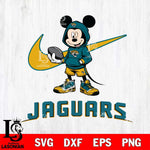 Jacksonville Jaguars Mikey Mouse Disney NIKE, Svg Eps Dxf Png File, Digital Download