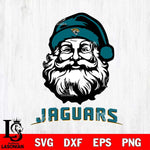 Jacksonville Jaguars Santa Claus Christmas Svg Eps Dxf Png File,NFL Svg Files,Digital Download,Sublimation,Instant Download