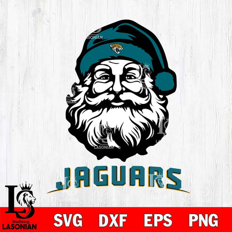 Jacksonville Jaguars Santa Claus Christmas Svg Eps Dxf Png File,NFL Svg Files,Digital Download,Sublimation,Instant Download