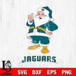 Jacksonville Jaguars Santa claus Svg Eps Dxf Png File,NFL Svg Files,Digital Download,Sublimation,Instant Download