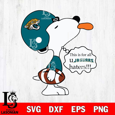 Jacksonville Jaguars Snoopy Sport 6 Svg Eps Dxf Png File, NFL svg, Digital Download, Instant Download