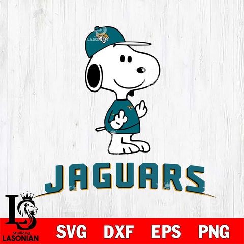 Jacksonville Jaguars Snoopy Sport 8 Svg Eps Dxf Png File, NFL svg, Digital Download, Instant Download