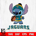 Jacksonville Jaguars Stitch Disney, Svg Eps Dxf Png File, Digital Download