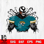 Jacksonville Jaguars Venom Marvel Svg Eps Dxf Png File, Digital Download, Instant Download