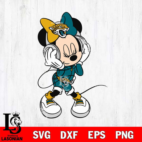 Jacksonville Jaguars mickey christmas 10 Svg Eps Dxf Png File, Digital Download, Instant Download