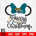 Jacksonville Jaguars mickey christmas 3 Svg Eps Dxf Png File, Digital Download, Instant Download