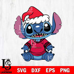 Jacksonville State Gamecocks Baby Stitch Christmas Svg Eps Dxf Png File, Digital Download, Instant Download