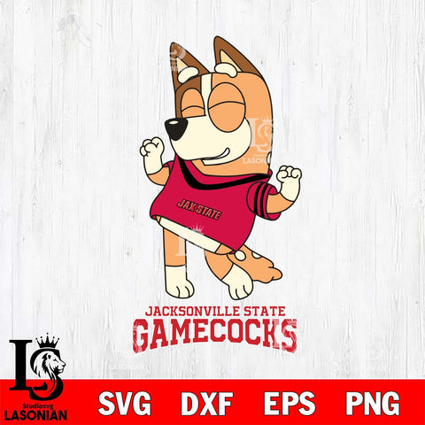 Jacksonville State Gamecocks Chilli Dance Sport Svg Eps Dxf Png File, Digital Download, Instant Download