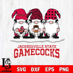 Jacksonville State Gamecocks Gnomes Coffee Svg Eps Dxf Png File, Digital Download, Instant Download