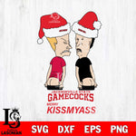 Jacksonville State Gamecocks Merry KissMyass Svg Eps Dxf Png File,NCAA Svg Files,Digital Download,Sublimation,Instant Download