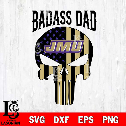 James Madison Dukes Badass Dad Svg Eps Dxf Png File, Digital Download, Instant Download