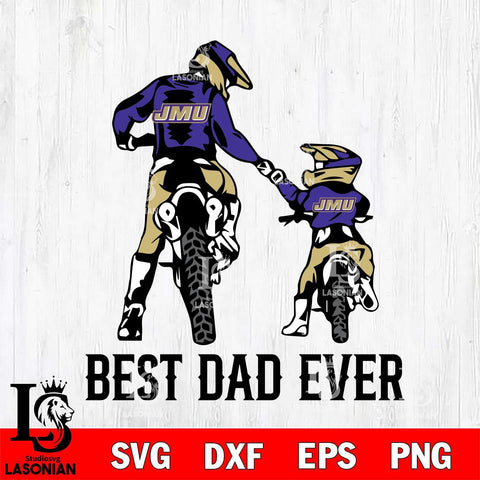 James Madison Dukes Best Dad Ever Svg Eps Dxf Png File, Digital Download, Instant Download