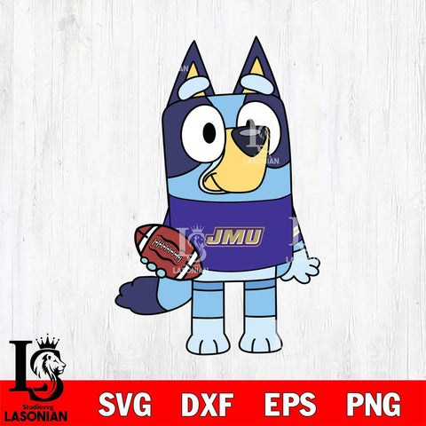 James Madison Dukes Bluey 2 Svg Eps Dxf Png File, Digital Download, Instant Download