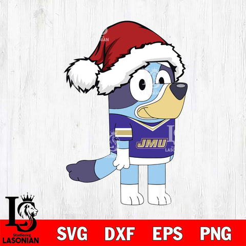 James Madison Dukes Bluey Cartoon Christmas Svg Eps Dxf Png File, Digital Download, Instant Download